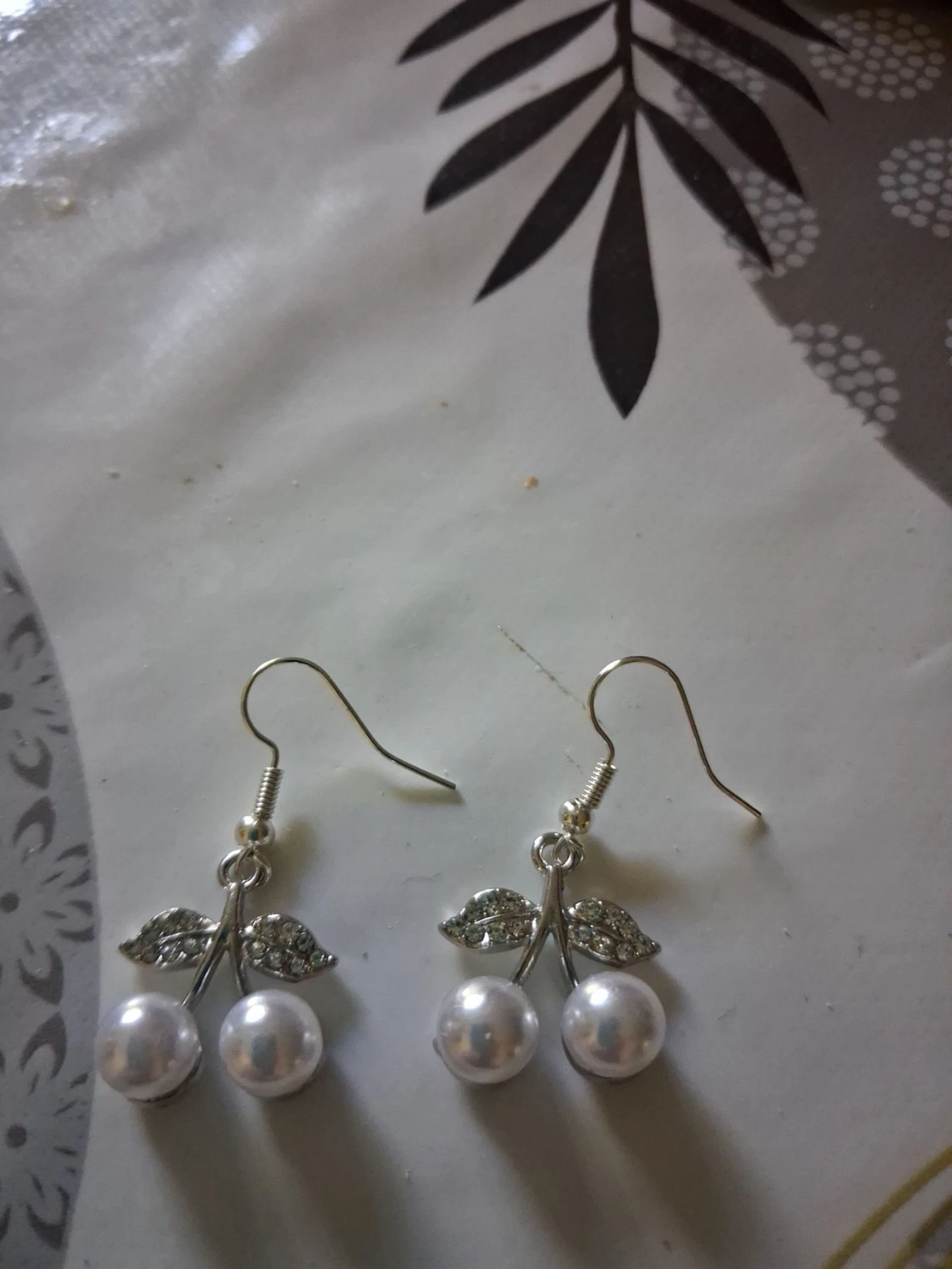 Boucles d'oreilles en forme de cerises